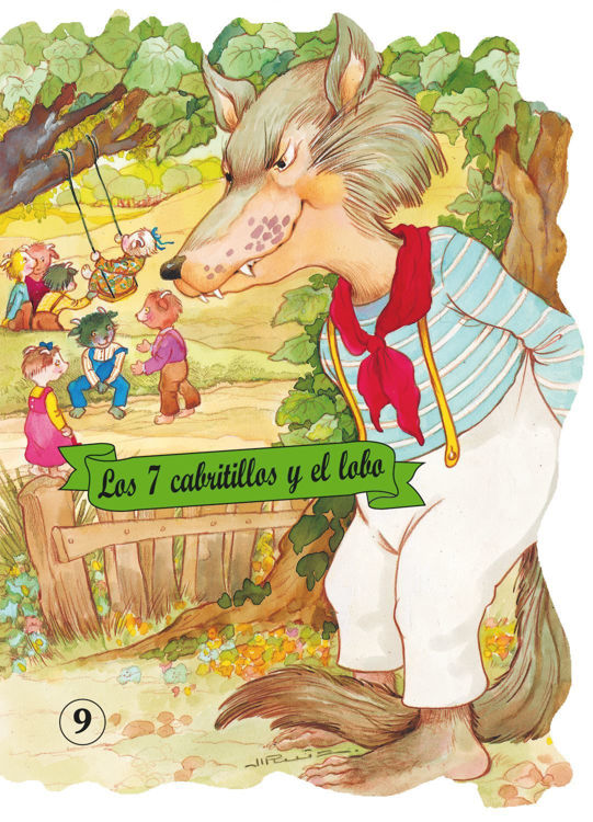 Imagen de Los 7 cabritillos y el lobo. Troquelados clásicos