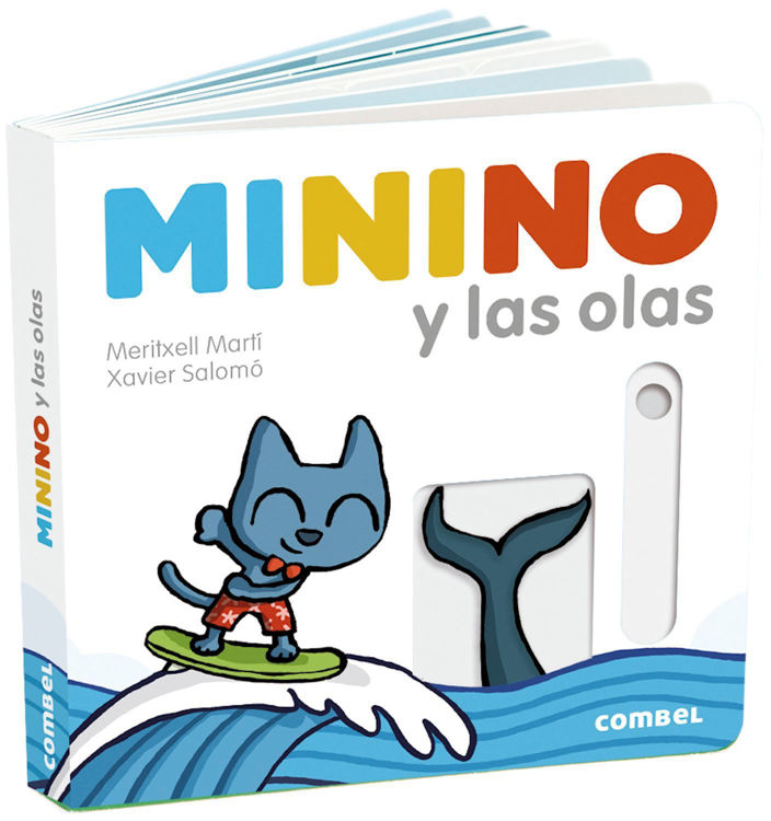Imagen de Minino y las olas