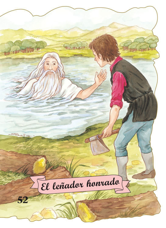 Imagen de El leñador honrado. Troquelados clásicos