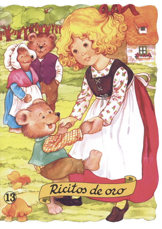 Imagen de Ricitos de oro - Troquelados clásicos