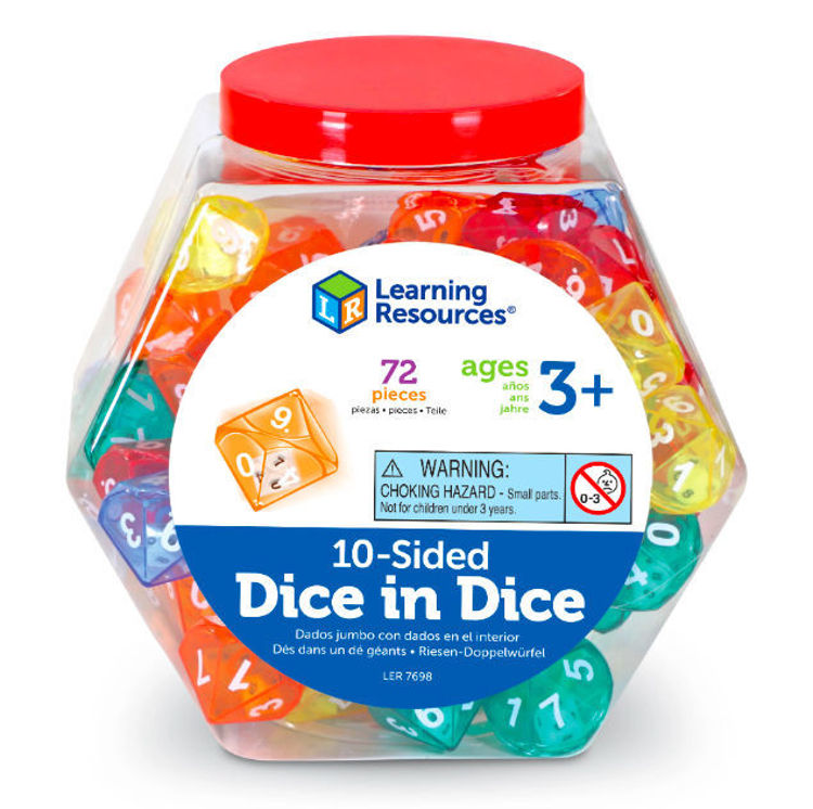 Imagen de Dados Decaedros (Set de72)