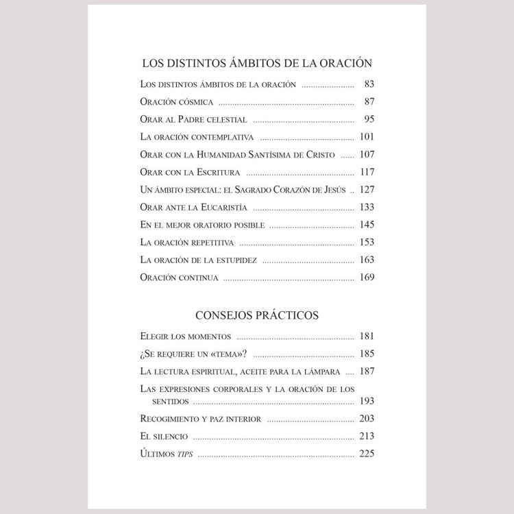 Imagen de Consejos para la oración mental