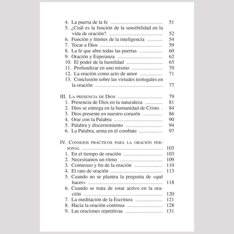 Imagen de La oración, camino de amor. Patmos