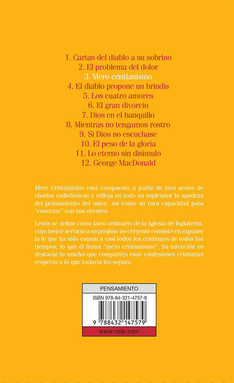 Imagen de Mero cristianismo - C. S. Lewis