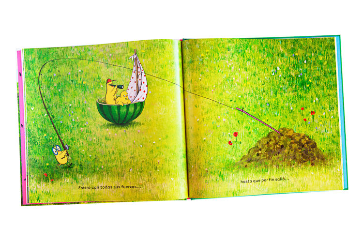 Imagen de Un gusano sabroso y regordete