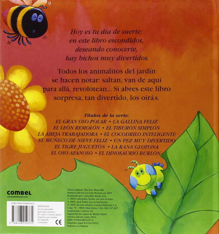 Imagen de La abeja trabajadora. Increíble diversión Pop-up