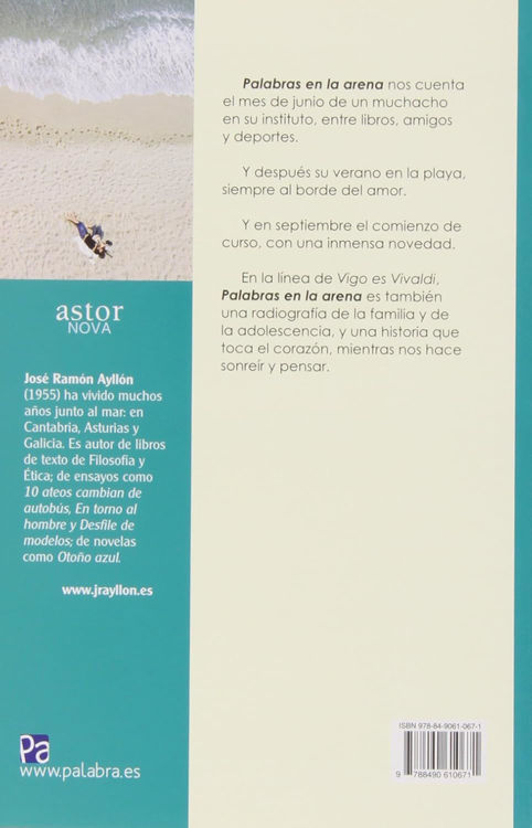 Imagen de Palabras en la arena