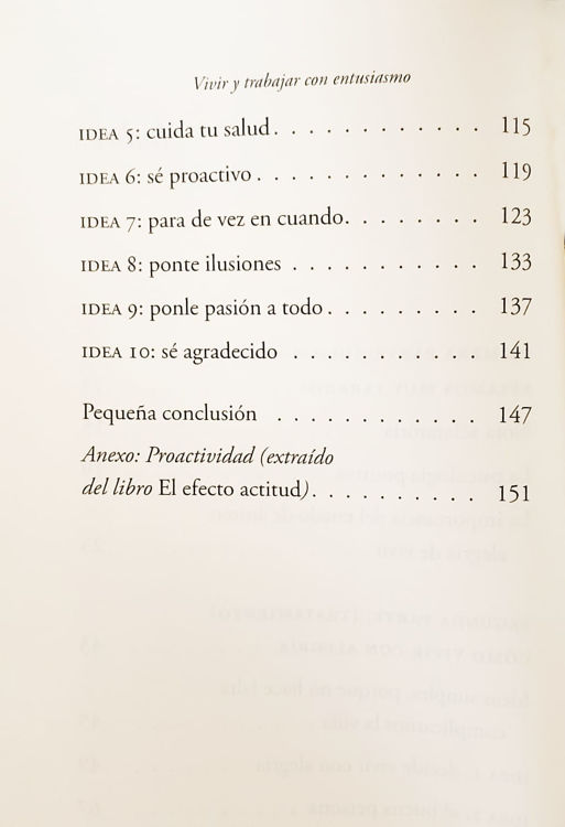 Imagen de Vivir y trabajar con entusiasmo