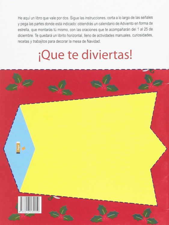 Imagen de Calendario de Adviento para construir