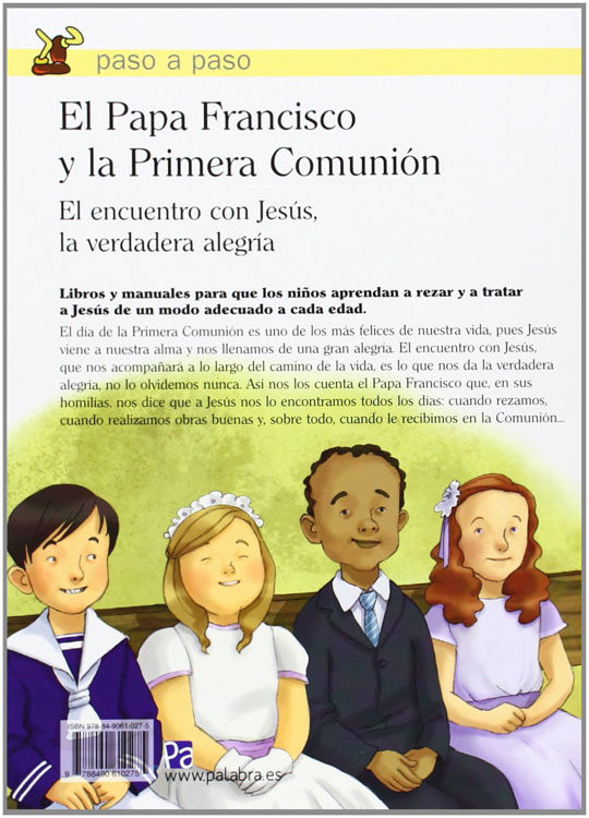 Imagen de El Papa Francisco y la Primera Comunión