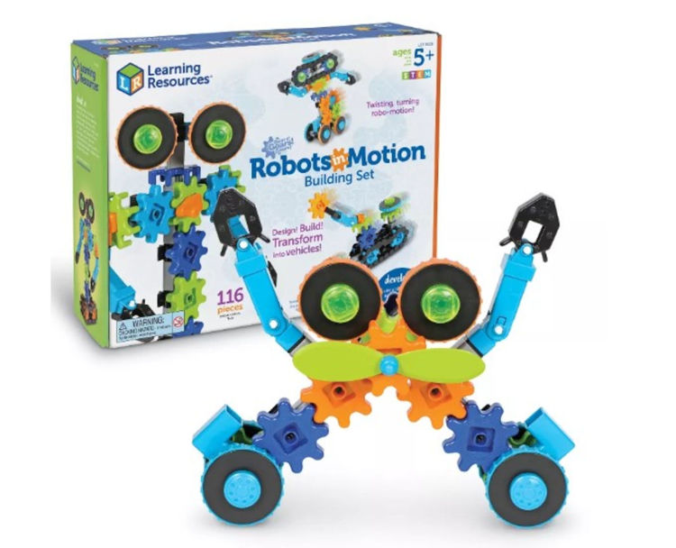 Imagen de Set de construcción robot en movimiento