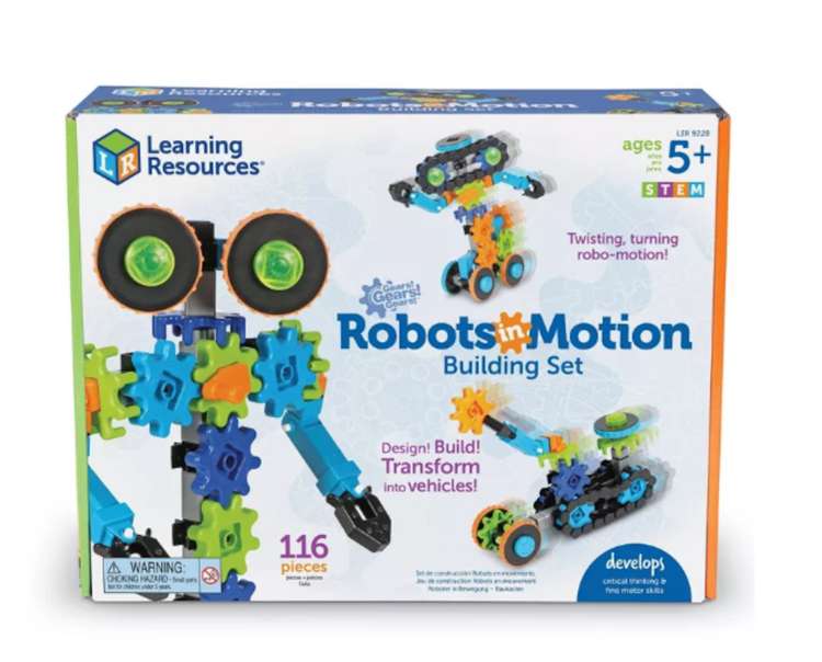 Imagen de Set de construcción robot en movimiento
