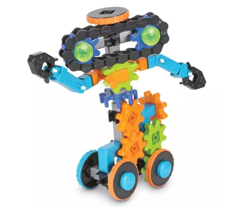 Imagen de Set de construcción robot en movimiento