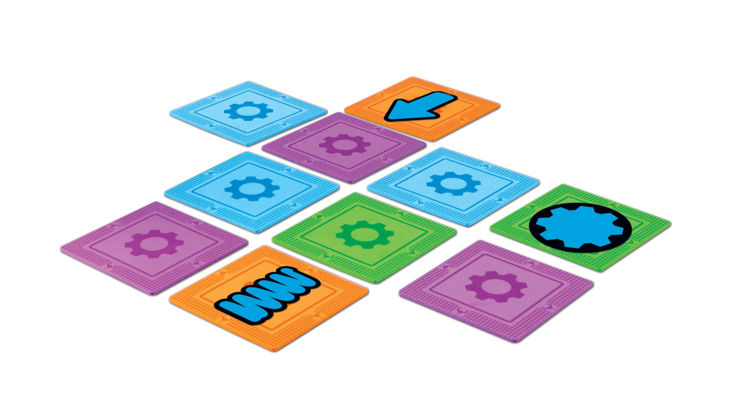 Imagen de Juego de piso con actividades de codificación