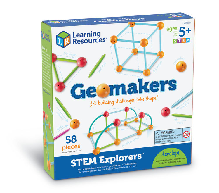 Imagen de Set de actividades con formas geométricas - Geomakers
