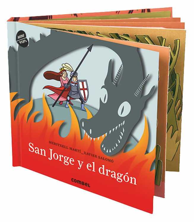 Imagen de San Jorge y el dragón. Minipops