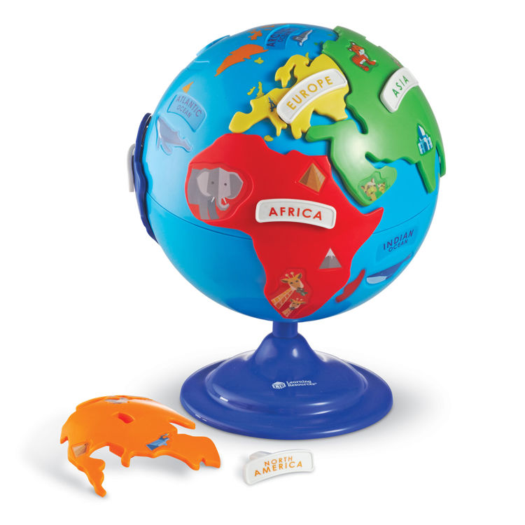 Imagen de Globo terráqueo para armar