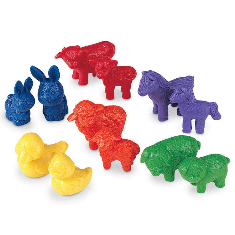 Imagen de Contadores - Animales de la granja (Set de 72)