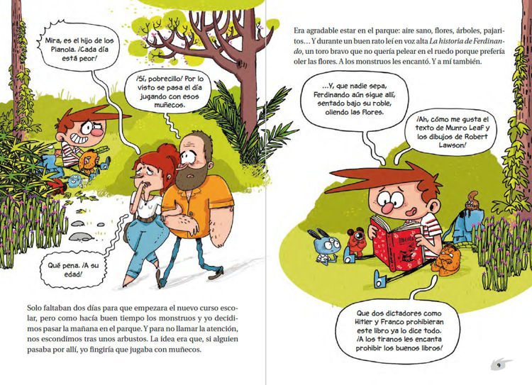 Imagen de Agus y los Monstruos 06. De libro en libro