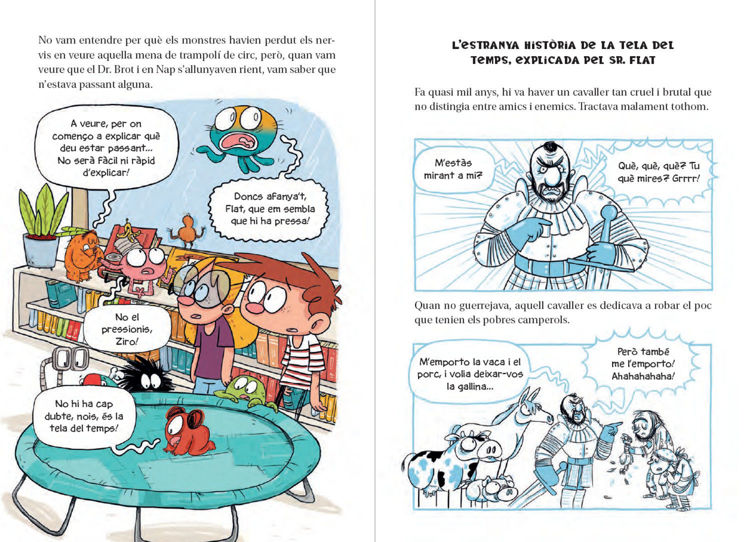 Imagen de Agus y los Monstruos 08. El salto del tiempo
