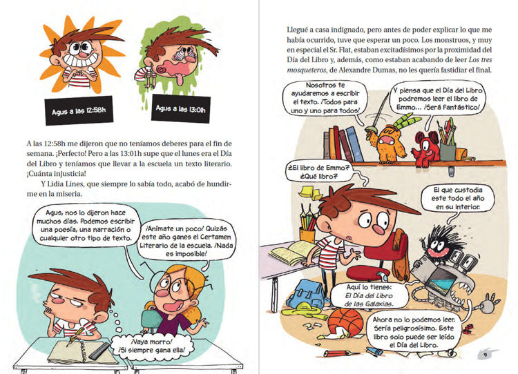 Imagen de Agus y los Monstruos. El Día del Libro de las Galaxias