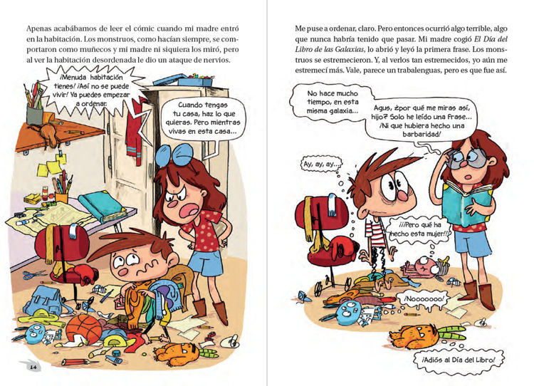 Imagen de Agus y los Monstruos. El Día del Libro de las Galaxias