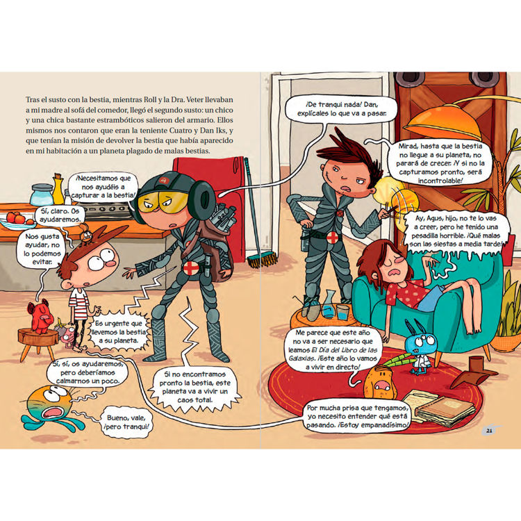 Imagen de Agus y los Monstruos. El Día del Libro de las Galaxias