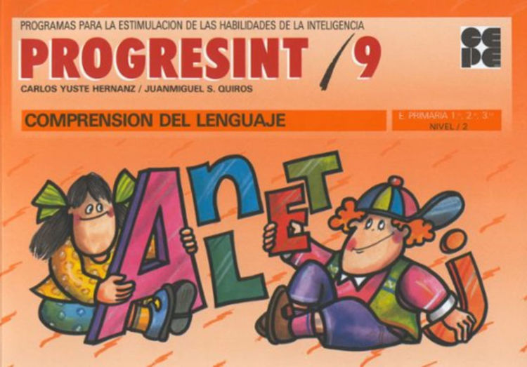 Imagen de Progresint 09. Comprensión del Lenguaje