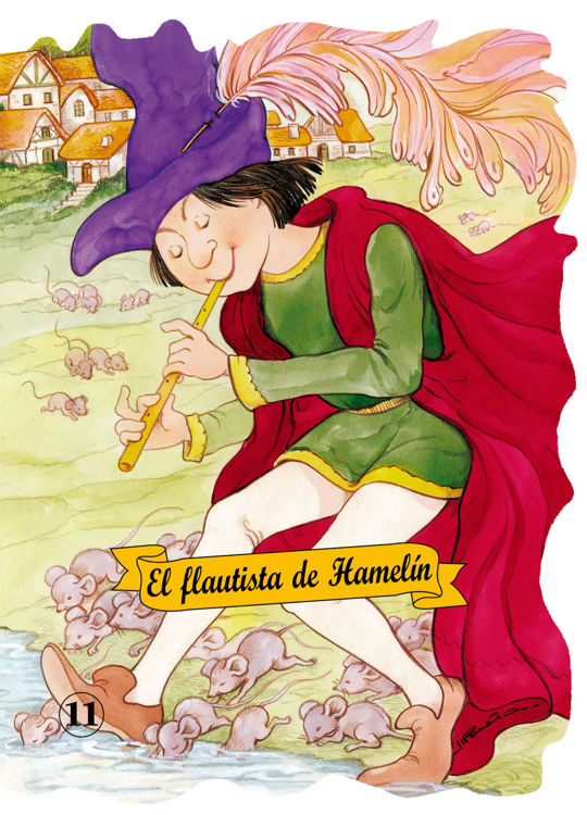 Imagen de El Flautista de Hamelín. Troquelados clásicos