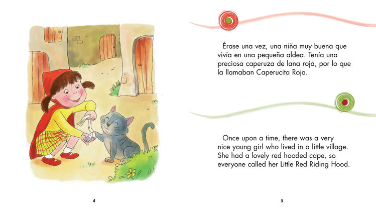 Imagen de Caperucita roja - Little red riding hood. Audiolibro bilingüe