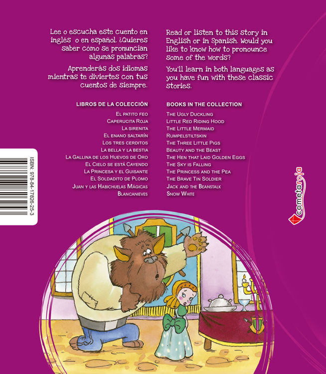 Imagen de La bella y la bestia - Beauty and the Beast. Audiolibro bilingüe