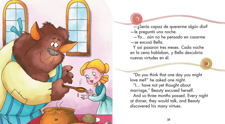 Imagen de La bella y la bestia - Beauty and the Beast. Audiolibro bilingüe