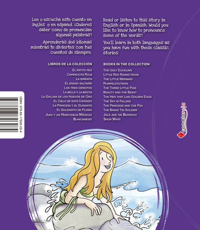 Imagen de La sirenita - The little mermaid. Audiolibro bilingüe