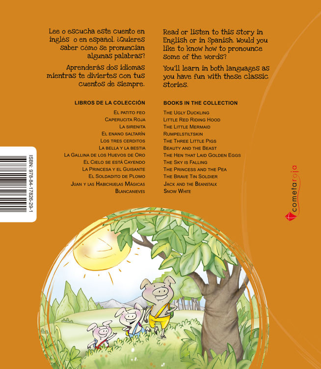Imagen de Los tres cerditos - The three little pigs. Audiolibro bilingüe