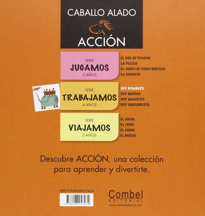 Imagen de Soy bombero - Caballo Acción. Serie Trabajamos