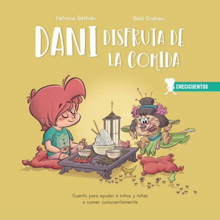 Imagen de Dani disfruta de la comida