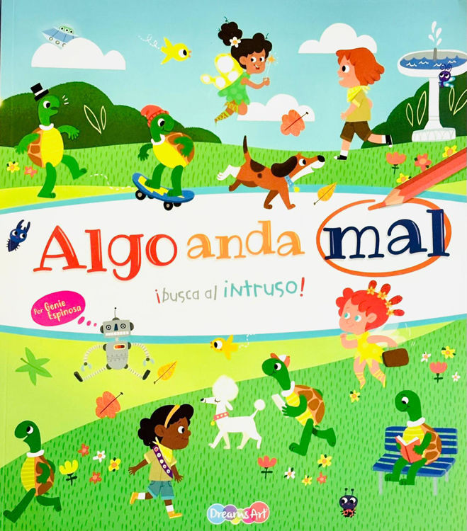 Imagen de Algo anda mal ¡Busca al intruso! Libro de actividades