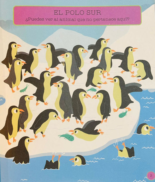 Imagen de Algo anda mal ¡Busca al intruso! Libro de actividades