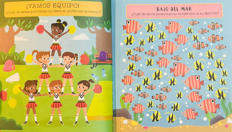 Imagen de Algo anda mal ¡Busca al intruso! Libro de actividades