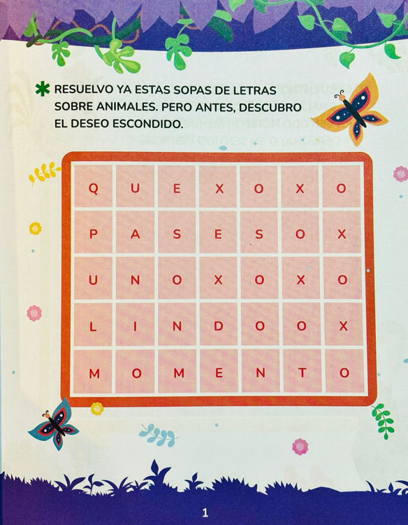 Imagen de Resuelvo ya sopa de letras con animales ¡Contiene stickers!