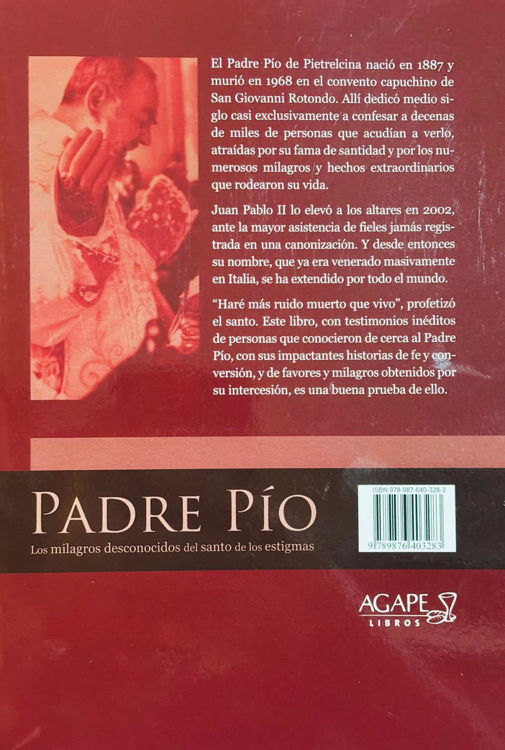 Imagen de Padre Pío. Los milagros desconocidos del santo de los estigmas
