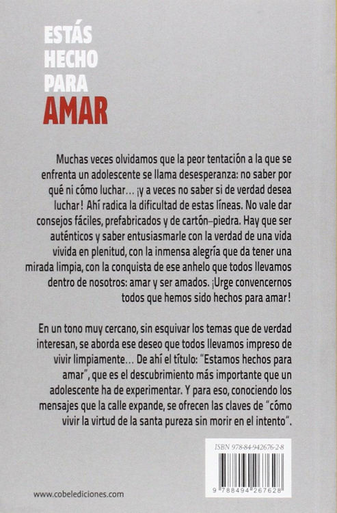 Imagen de ¡Estas hecho para amar!